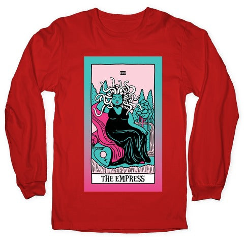 Creepy Cute Tarots: The Empress Medusa Longsleeve Tee