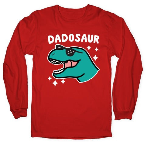 Dadosaur (Dad Dinosaur) Longsleeve Tee