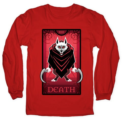 Death Wolf Tarot Longsleeve Tee