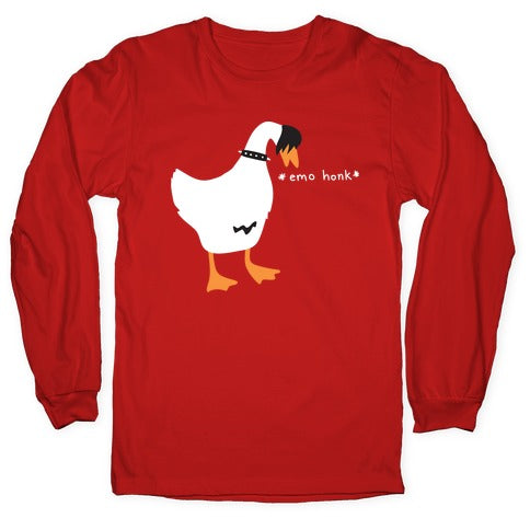Emo Honk Goose Longsleeve Tee