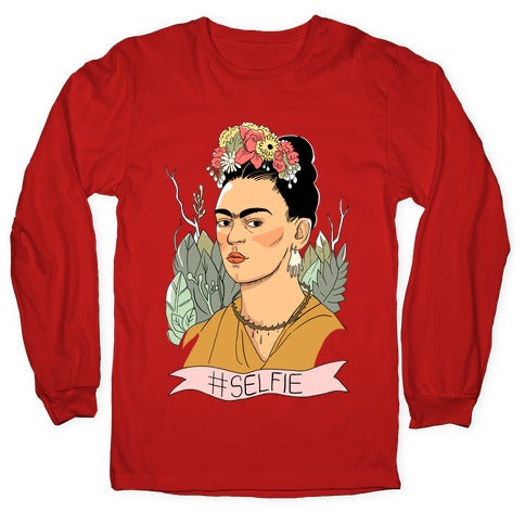Frida #Selfie Longsleeve Tee