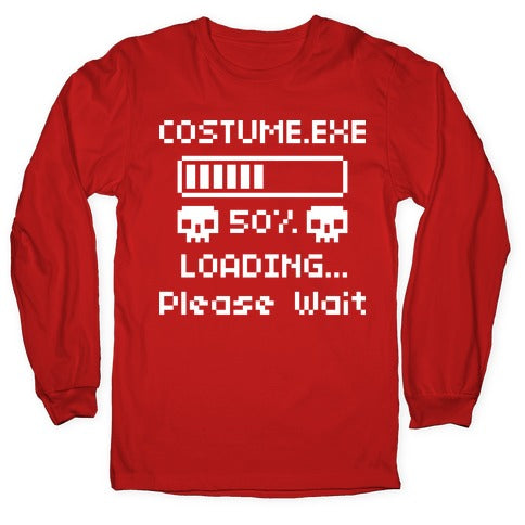 Loading Costume.exe Please Wait Longsleeve Tee