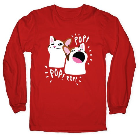 Pop Cat Longsleeve Tee
