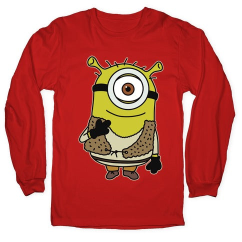 Shrek Minion Longsleeve Tee