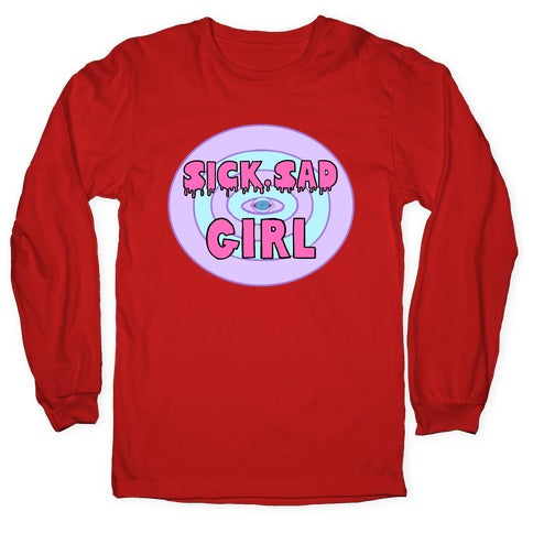 Sick Sad Girl Longsleeve Tee