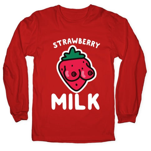 Strawberry Milk Longsleeve Tee