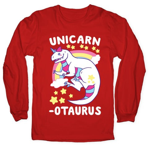 Unicarnotaurus - Unicorn Carnotaurus Longsleeve Tee