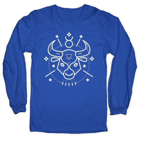 Astrology Taurus Bull Longsleeve Tee