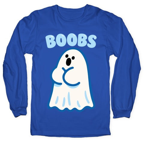 Boobs Ghost Longsleeve Tee