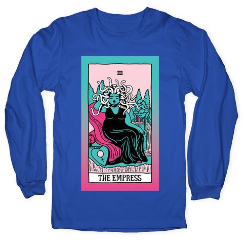 Creepy Cute Tarots: The Empress Medusa Longsleeve Tee