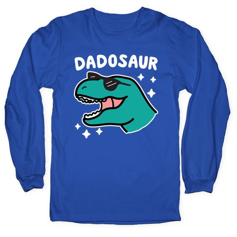 Dadosaur (Dad Dinosaur) Longsleeve Tee