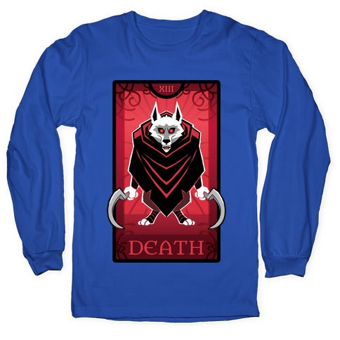 Death Wolf Tarot Longsleeve Tee