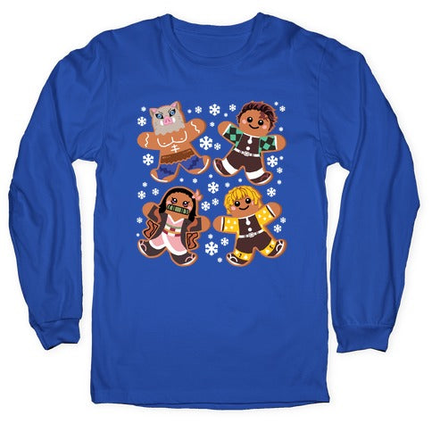 Demon Slayer Gingerbread Cookies Longsleeve Tee