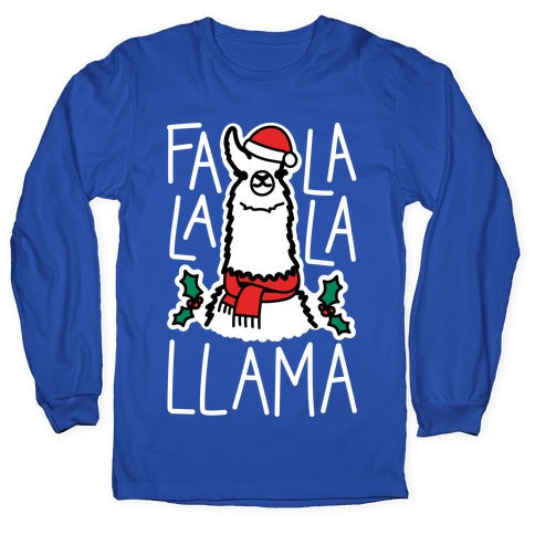 Falalala Llama Longsleeve Tee