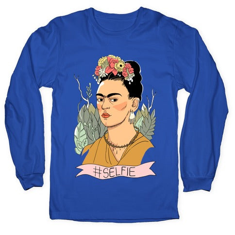 Frida #Selfie Longsleeve Tee