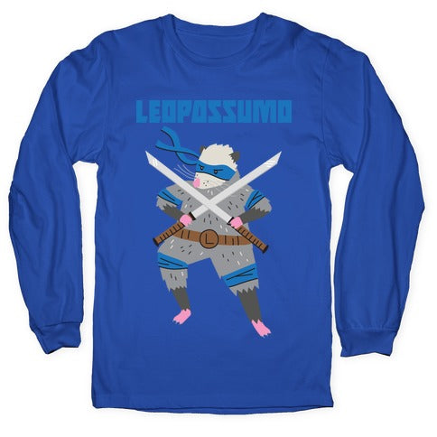 Leopossumo (Leonardo Opossum) Longsleeve Tee
