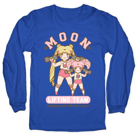 Moon Lifting Team Parody Longsleeve Tee