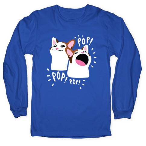 Pop Cat Longsleeve Tee