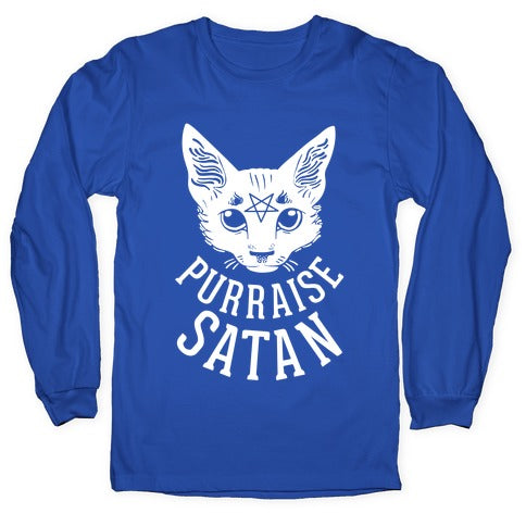 Purraise Satan Longsleeve Tee