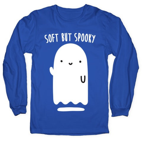Soft But Spooky Ghost Longsleeve Tee