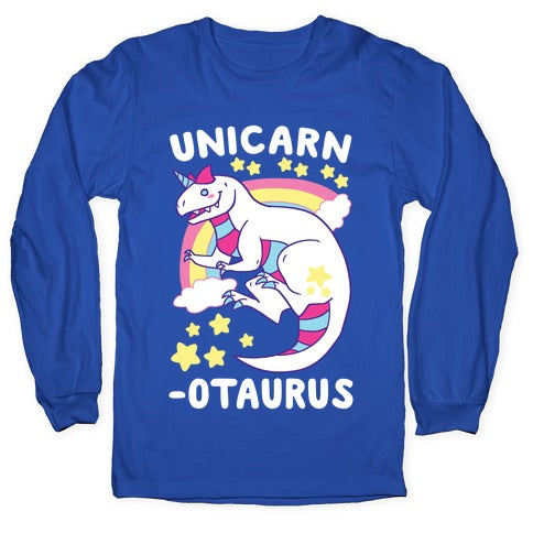Unicarnotaurus - Unicorn Carnotaurus Longsleeve Tee