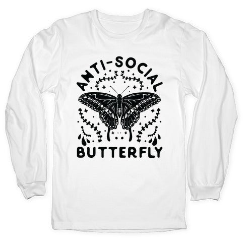 Anti-Social Butterfly Longsleeve Tee