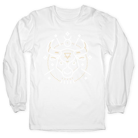 Astrology Taurus Bull Longsleeve Tee