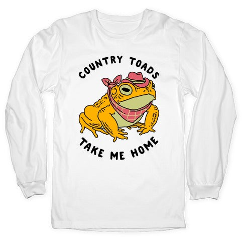 Country Toads Take Me Home Longsleeve Tee