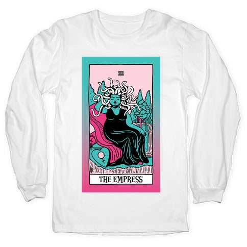 Creepy Cute Tarots: The Empress Medusa Longsleeve Tee