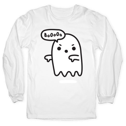 Disapproving Ghost Longsleeve Tee