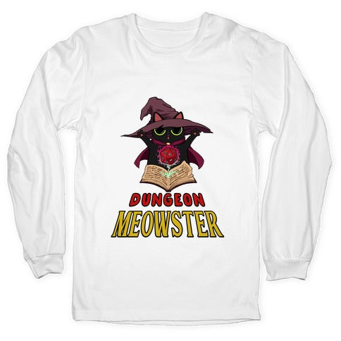 Dungeon Meowster Longsleeve Tee