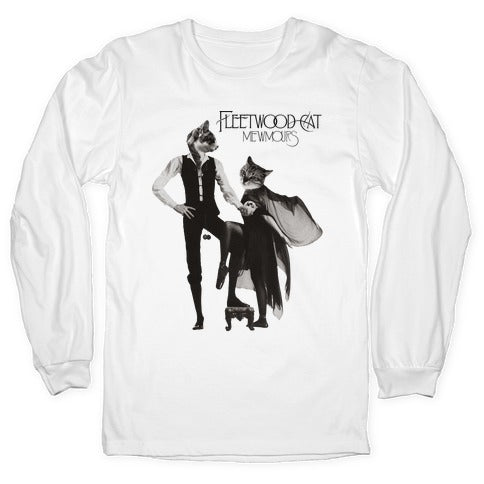 Fleetwood Cat Mewmours Mashup Longsleeve Tee