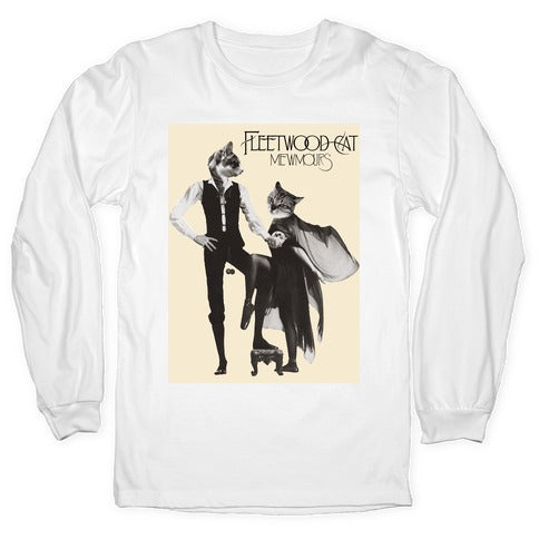 Fleetwood Cat Mewmours Mashup Longsleeve Tee