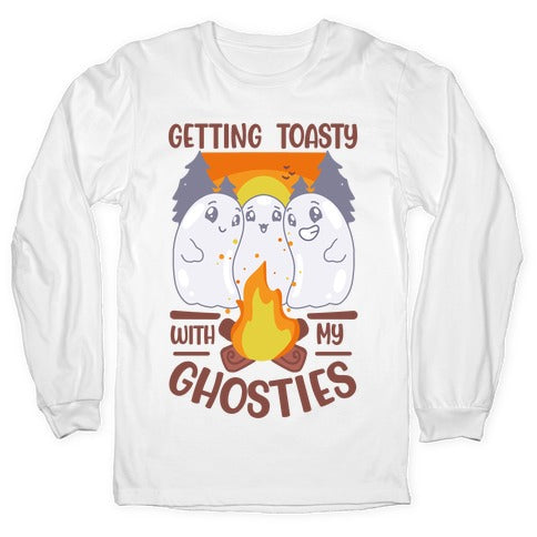Getting Toasty With My Ghosties Longsleeve Tee