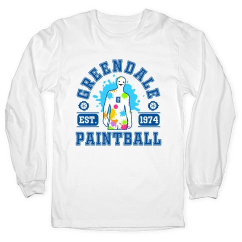 Greendale Community College Paintball Longsleeve Tee