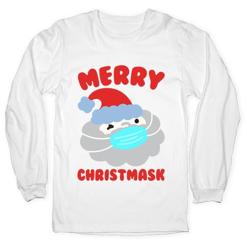 Merry Christmask Longsleeve Tee