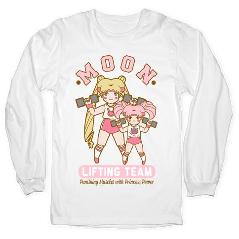 Moon Lifting Team Parody Longsleeve Tee