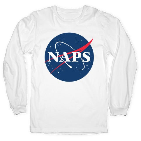 Naps Nasa Parody Longsleeve Tee