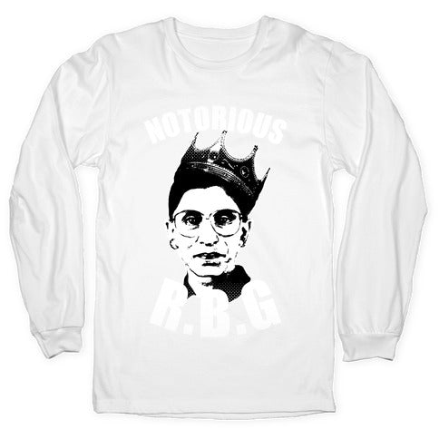 Notorious RBG (Ruth Bader Ginsburg) Longsleeve Tee