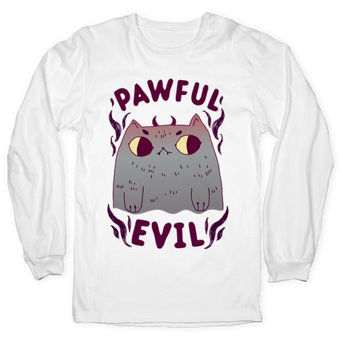 Pawful Evil Longsleeve Tee