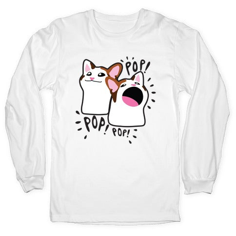 Pop Cat Longsleeve Tee