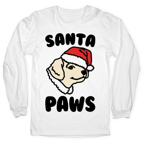 Santa Paws  Longsleeve Tee