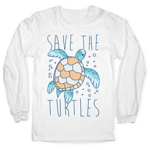 Save the Turtles Longsleeve Tee