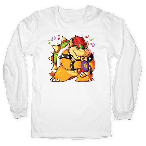 Sax-a-boom bowser Longsleeve Tee