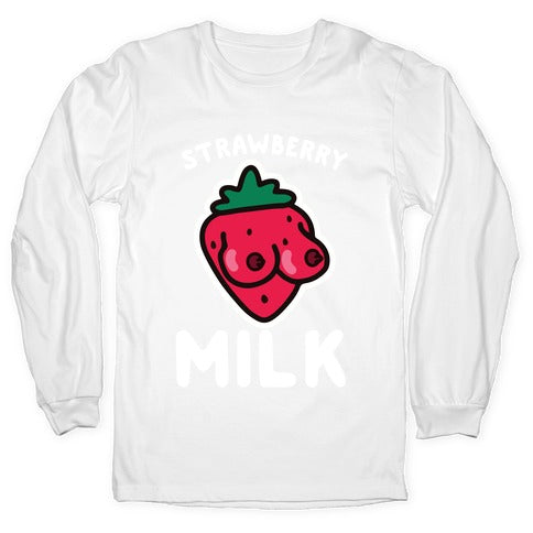 Strawberry Milk Longsleeve Tee