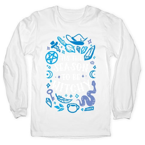 Tis The Season To Be Witchy Longsleeve Tee