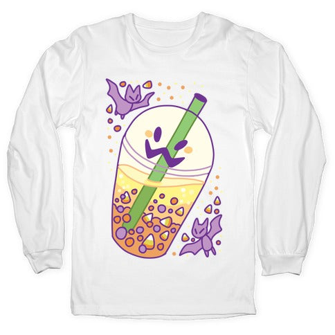 Toil and Trouble Bubble Tea Longsleeve Tee
