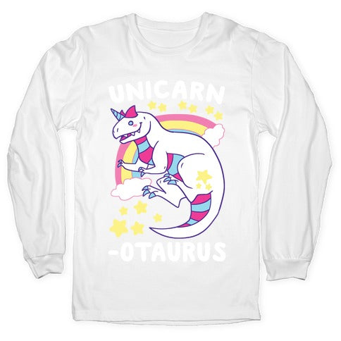 Unicarnotaurus - Unicorn Carnotaurus Longsleeve Tee