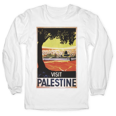 Visit Palestine Longsleeve Tee