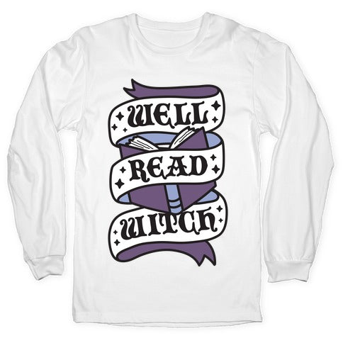 Well Read Witch Longsleeve Tee
